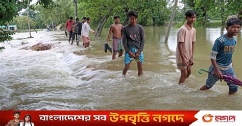 New Age | Flood causes damage in 15 districts in Bangladesh