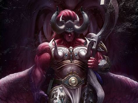 Magnus the Red Warhammer 40K Artwork - 40K Gallery