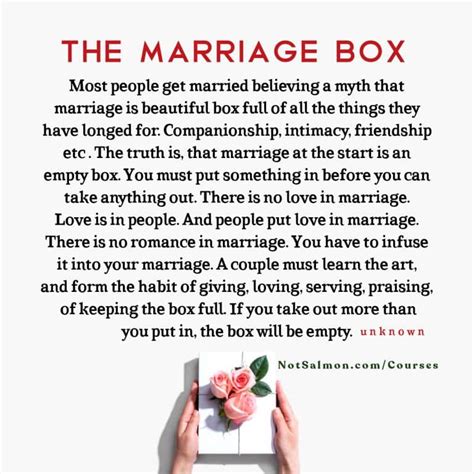 The Marriage Box Quote