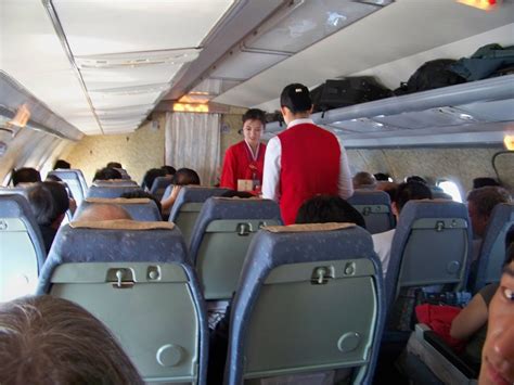 The Interior of the Air Koryo Tu-154 | Taken in flight while… | Flickr