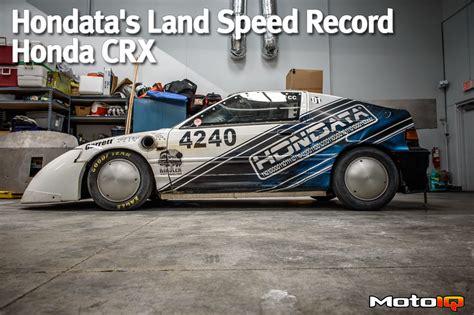 Hondata's Land Speed Record Honda CRX - MotoIQ