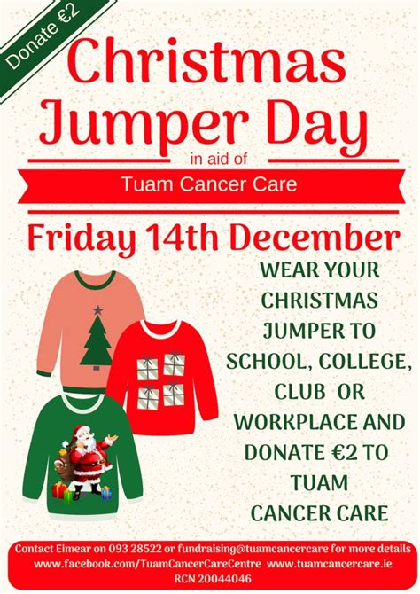 Christmas Jumper Day 2018 - Tuam Cancer Care