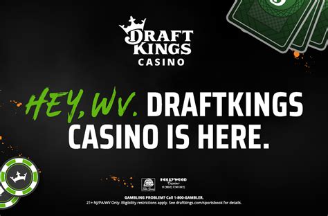 DraftKings WV Online Casino Busy in First Week of Gaming