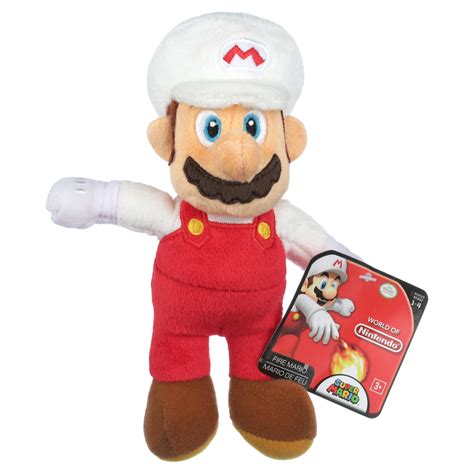 Super Mario Plush - Fire Mario - Walmart.com