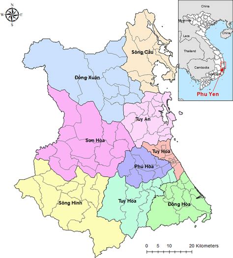 Spatial and Temporal Patterns of Malaria in Phu Yen Province, Vietnam, from 2005 to 2016 in: The ...