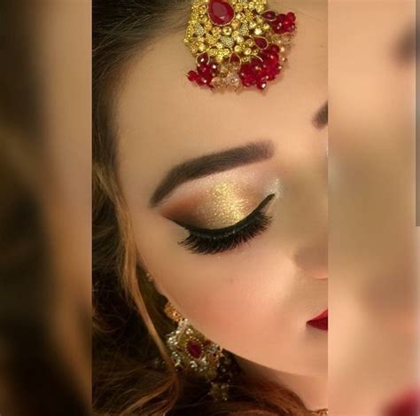 CARE buty saloon | Pakistani bridal makeup, Bridal eye makeup, Silver ...