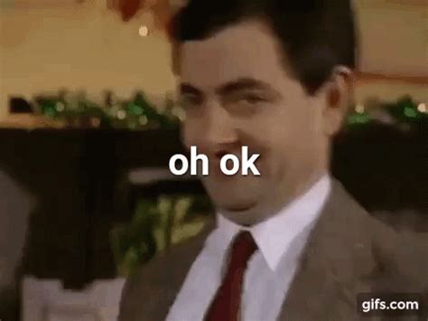 Oh Ok Mr Bean GIF - OhOk MrBean RowanAtkinson - Discover & Share GIFs