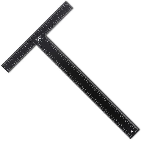 Buy Mr. Pen - T Square, T Ruler, 18 inch Metal Ruler, T Square Ruler ...