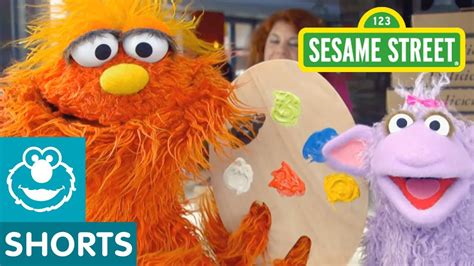 Sesame Street: Art School | Murray Had a Little Lamb - YouTube