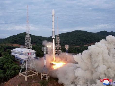 South Korea launches its first spy satellite after rival North Korea ...