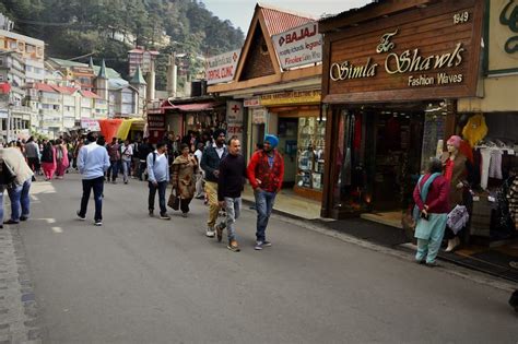 Handmade woollen clothes store on Shimla Mall Road