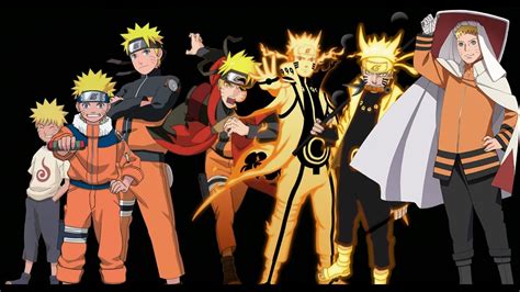 Naruto Uzumaki - Todas Sus Evoluciónes 2017 (Naruto, Shippuden, The ...