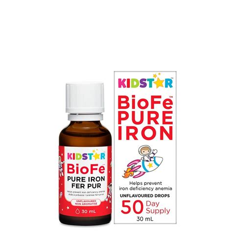 BioFe Pure Iron Drops for Babies & Children Ages 0+ | KidStar Nutrients