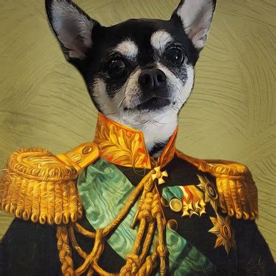 Renaissance Dog Portrait From Photo Custom Regal Portraits - Etsy