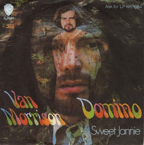 Van Morrison Domino German 7" vinyl single (7 inch record / 45) (357419)