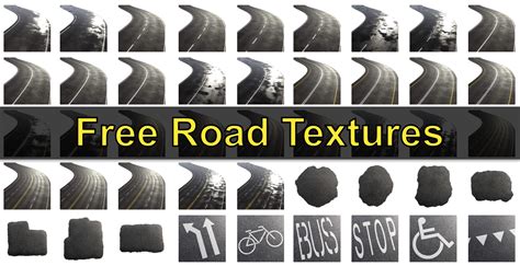 49 PBR Road Textures for free (CC0) - BlenderNation