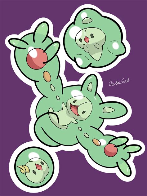 Pokemon Evolution Line - Reuniclus by ObsoletePortal on DeviantArt