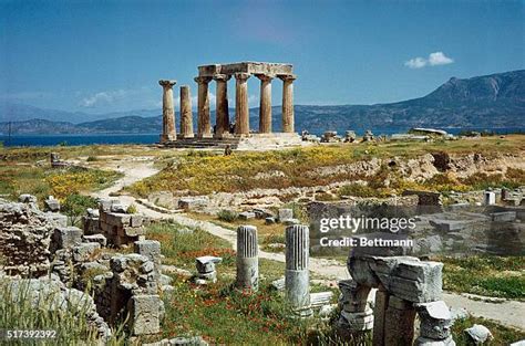 317 Temple Of Apollo Corinth Stock Photos, High-Res Pictures, and Images - Getty Images