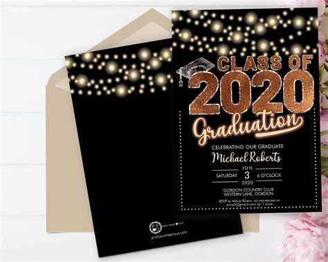 Printable Graduation Invitations