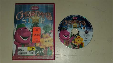 Opening To Barney's Christmas Star 2009 DVD - YouTube