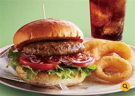 I'm doing a "hamburger fair" at Joyful! From 754 yen with onion ring ...