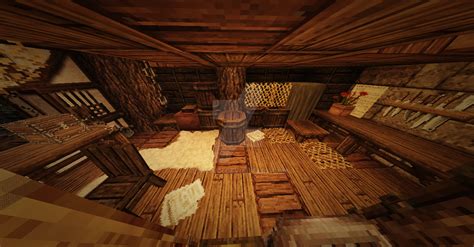 Minecraft Nordic House (interior design 4) by LimVinci on DeviantArt