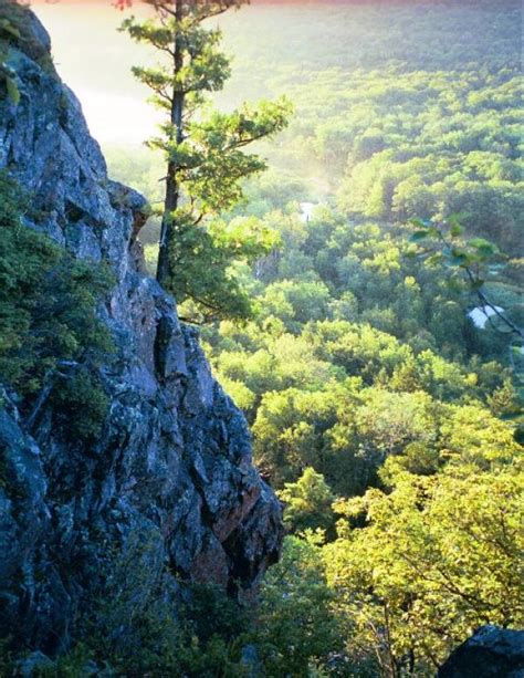 Map of WaterFalls in the Porcupine Mountains