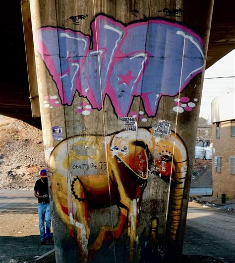 Street Art of Johannesburg, South Africa. Maboneng & Soweto Street Art Editorial Photography ...