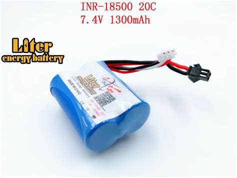 7.4V 1300mAH Lipo Battery For Remote control helicopter Li po battery 7 ...