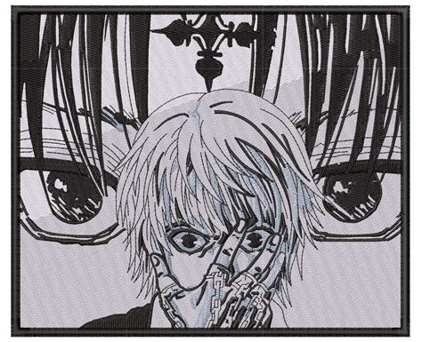 Anime Embroidery Kurapika Nen Eyes Manga - A.G.E Store | design pattern