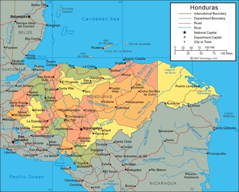 20 Fun & Interesting Facts About Honduras | Honduras mapa, Honduras ...