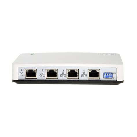 4-Port Gigabit Ethernet to USB3.1 Gen1 Adapter w/Mounting Kit | Coolgear