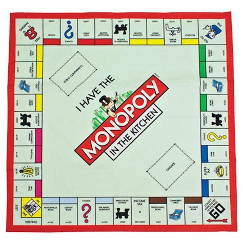 High Resolution Printable Monopoly Board