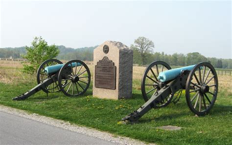 Monument to Battery C 4th United States Artillery at Gettysburg