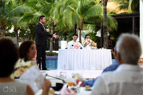 Beach Wedding Dream Sands Cancun - Janelle and John Paul