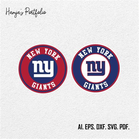 New York Giants Logo SVG ll Sport vector logo set - MasterBundles