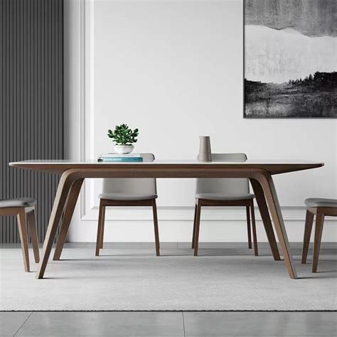 Modern Long Narrow Dining Table | Interior Design Ideas