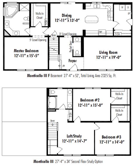 The Monticello III F - D&W Homes