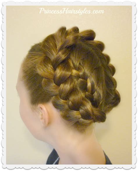 Easy Halo or Crown Braid Tutorial | Hairstyles For Girls - Princess Hairstyles