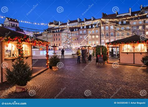 Old Town Square by Night in Warsaw Editorial Image - Image of city ...