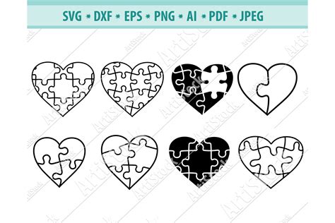 Valentine Puzzle Svg - 269+ Amazing SVG File