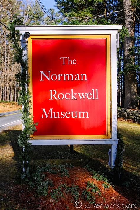 Norman Rockwell Museum Visit | As Her World Turns