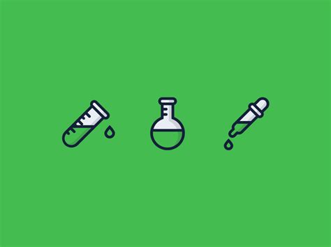 Science Icons by Dryicons on Dribbble