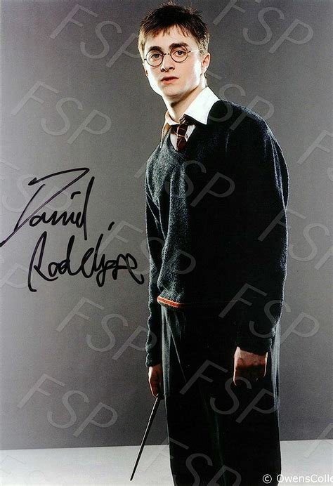 Daniel Radcliffe Autograph Replica Poster Print - India | Ubuy