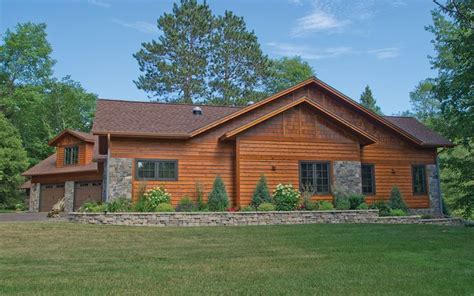 This home has horizontal cedar siding, with cedar shake on the gable ends. The reason people ...