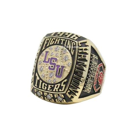 2003 LSU Tigers National Championship Ring – Best Championship Rings ...