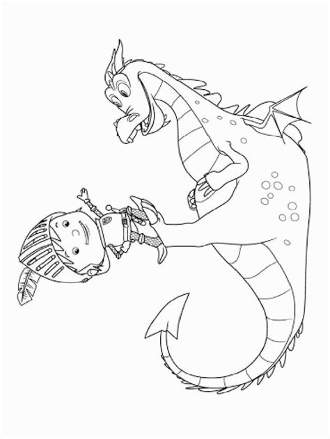 Mike the Knight coloring pages