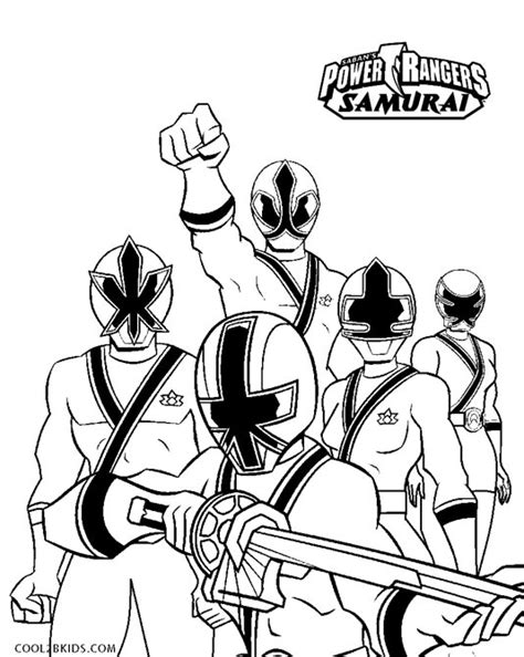 Power Rangers Super Samurai Coloring Pages Coloring Pages