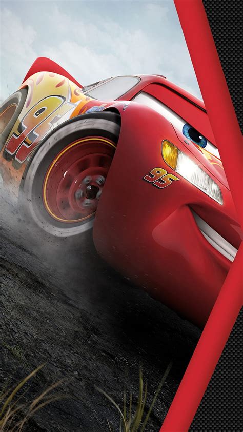 Cars 3, , Lightning McQueen, poster, Movies, Disney Cars, HD phone ...