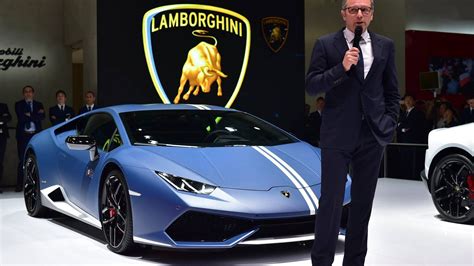 Stefano Domenicali makes first presentation as Lamborghini CEO